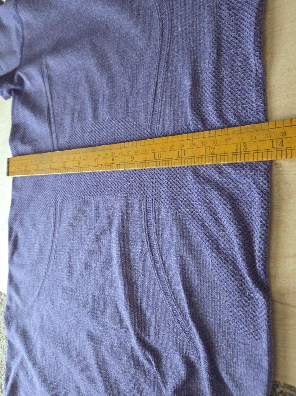 Lululemon Run Swiftly Tech Short Sleeve Scoop Heathered Bruised Berry - Picture 8 of 10
